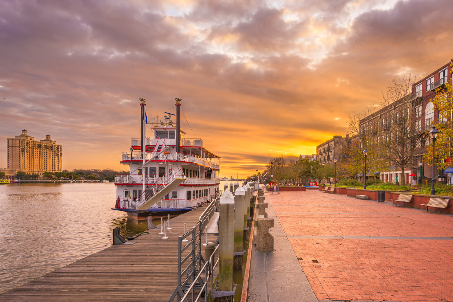 Savannah, Georgia, USA on the River